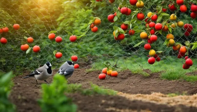 para que los pajaros no se coman las frutas