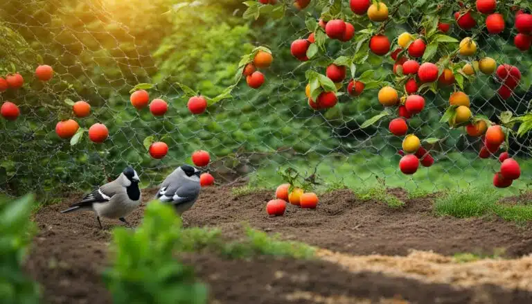 para que los pajaros no se coman las frutas