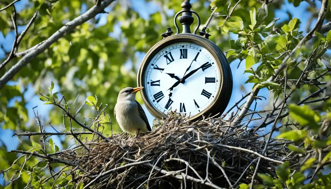 cuanto tarda un pajaro en hacer su nido