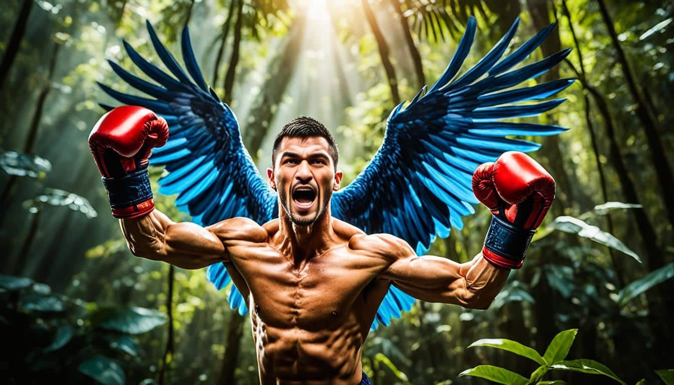 a que aves imitan en el muay thai