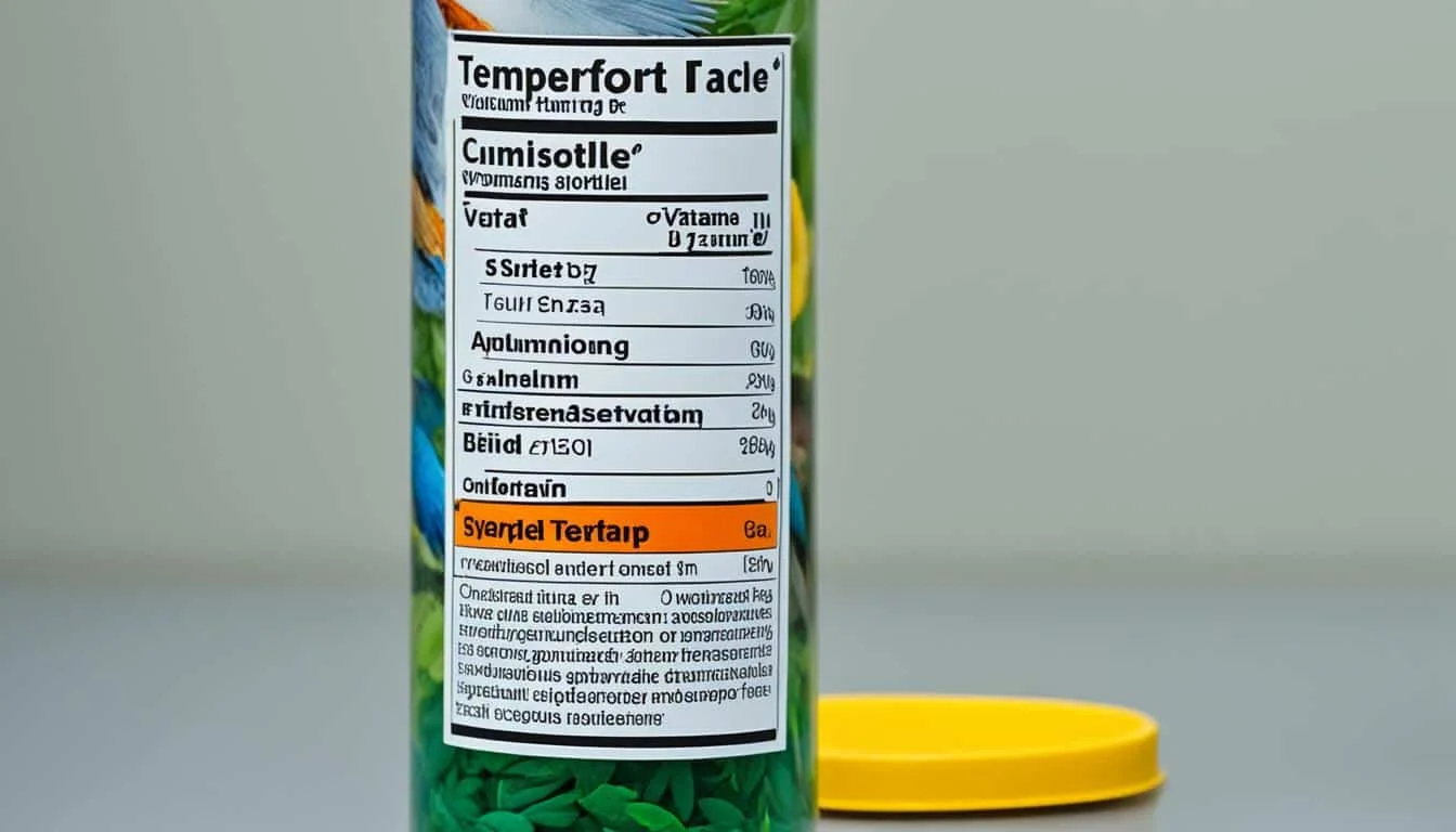 a que temperatura se deben conservar las vitaminas para pajaros