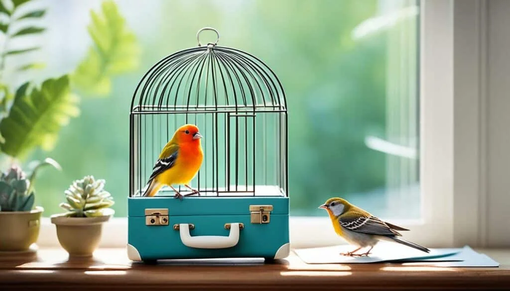 cuidado de aves en vacaciones